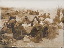 Goldfield, Nevada Armed Guards With Wagon Of Gold Ore-P.E. Larson-Mounted Art Print