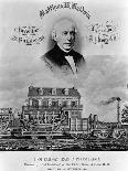 Matthias W. Baldwin, Inventor and Builder, Locomotive 'Old Ironsides'-P. F. Goist and Frederick Gutekunst-Framed Giclee Print