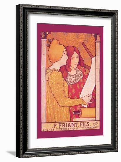 P. Friant Fils-Paul Berthon-Framed Art Print