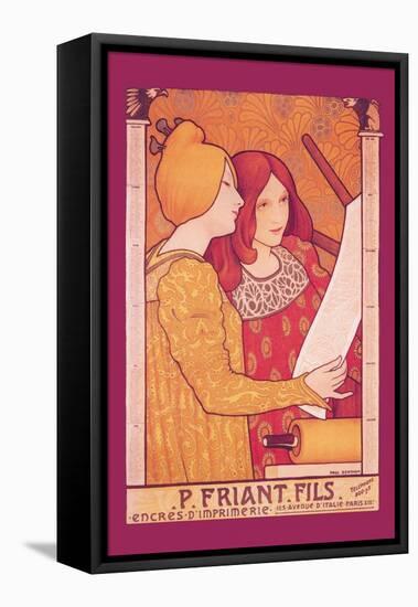 P. Friant Fils-Paul Berthon-Framed Stretched Canvas