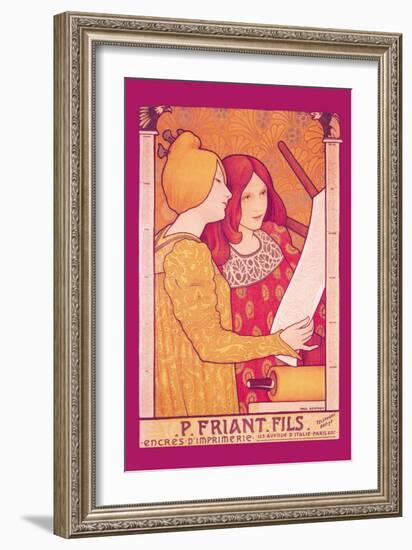 P. Friant Fils-Paul Berthon-Framed Art Print