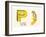 P is a Parrot-null-Framed Premium Giclee Print