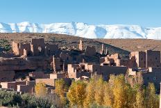 Village in the Atlas Mountains-p lange-Photographic Print