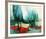 p - Les grands arbres-Claude Gaveau-Framed Premium Edition