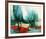 p - Les grands arbres-Claude Gaveau-Framed Premium Edition