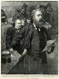 Scene at an Irish Eviction in County Kerry, 1887-P Naumann-Giclee Print