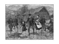 Scene at an Irish Eviction in County Kerry, 1887-P Naumann-Giclee Print