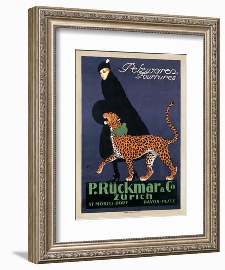 P. Rckmar and C., 1910-Ernest Montaut-Framed Art Print
