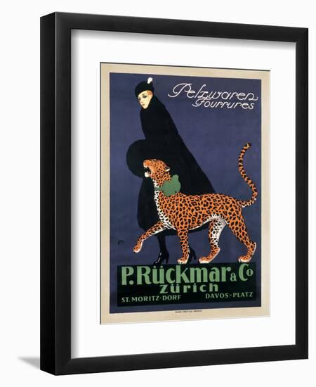 P. Rckmar and C., 1910-Ernest Montaut-Framed Art Print