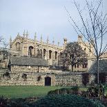 A view of Christ College in Oxford. January 1972-P. Stuart-Framed Premier Image Canvas