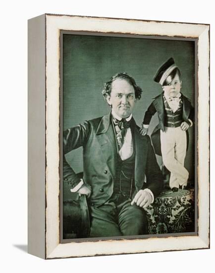 P.T. Barnum, American Showman-Science Source-Framed Premier Image Canvas