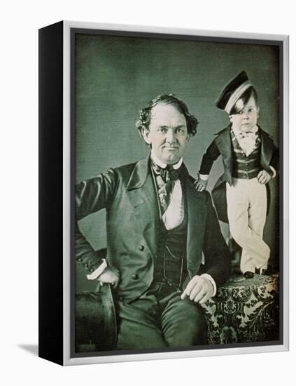 P.T. Barnum, American Showman-Science Source-Framed Premier Image Canvas