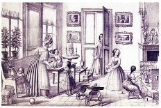 Children's Room, Early 19th C-P. Vdovichev-Giclee Print