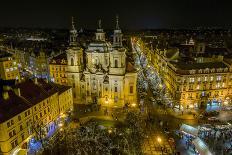 Christmas Fair in the Old Town Market in Prague, Czech Republic, Europe-P. Widmann-Photographic Print