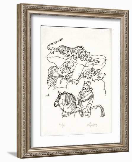 PA - Le tigre des Ming 02-Charles Lapicque-Framed Limited Edition