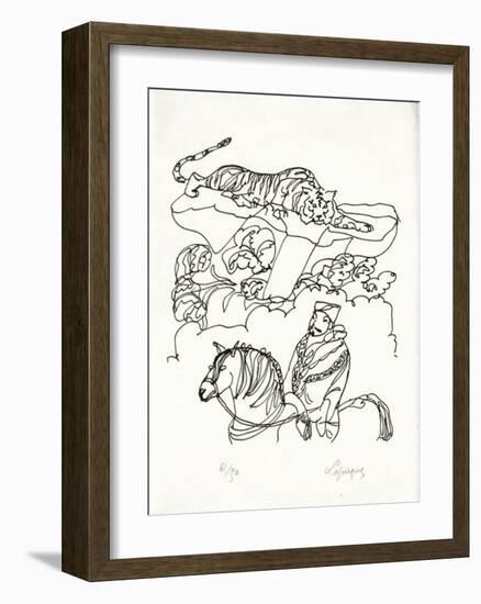 PA - Le tigre des Ming 02-Charles Lapicque-Framed Limited Edition