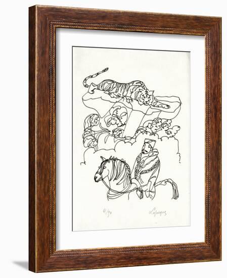 PA - Le tigre des Ming 02-Charles Lapicque-Framed Limited Edition