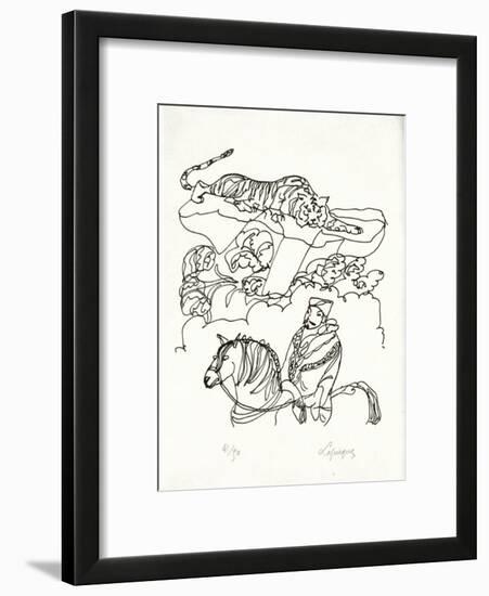 PA - Le tigre des Ming 02-Charles Lapicque-Framed Limited Edition