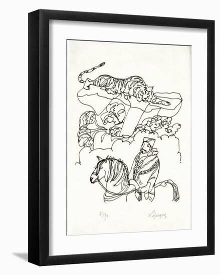 PA - Le tigre des Ming 02-Charles Lapicque-Framed Limited Edition