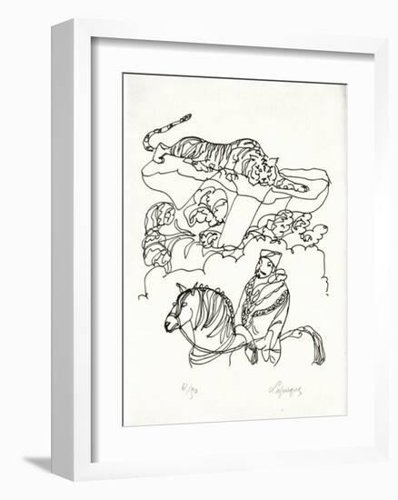 PA - Le tigre des Ming 02-Charles Lapicque-Framed Limited Edition