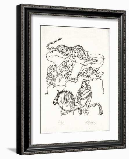 PA - Le tigre des Ming 02-Charles Lapicque-Framed Limited Edition