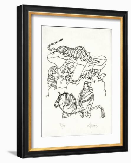 PA - Le tigre des Ming 02-Charles Lapicque-Framed Limited Edition