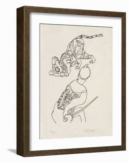 PA - Le tigre des Ming 09-Charles Lapicque-Framed Limited Edition