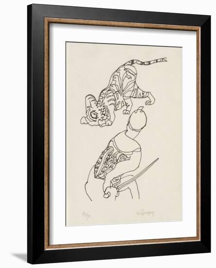 PA - Le tigre des Ming 09-Charles Lapicque-Framed Limited Edition