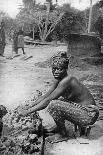 A Gold Coast Potter and Her Clay, Ghana, West Africa, 1922-PA McCann-Framed Giclee Print