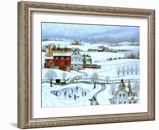 PA Winter-Bill Bell-Framed Giclee Print