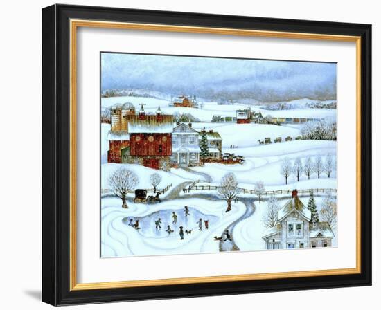 PA Winter-Bill Bell-Framed Giclee Print