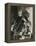 Pablo Casals, the Great Cello Player in His Home in Barcelona-null-Framed Stretched Canvas