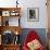 Pablo Casals, the Great Cello Player in His Home in Barcelona-null-Framed Photo displayed on a wall