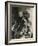 Pablo Casals, the Great Cello Player in His Home in Barcelona-null-Framed Photo