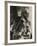 Pablo Casals, the Great Cello Player in His Home in Barcelona-null-Framed Photo