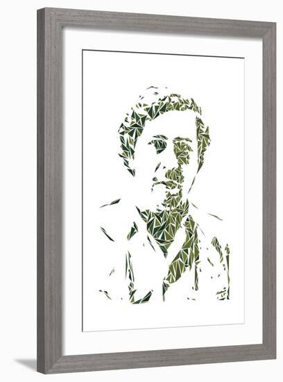 Pablo Escobar-Cristian Mielu-Framed Art Print