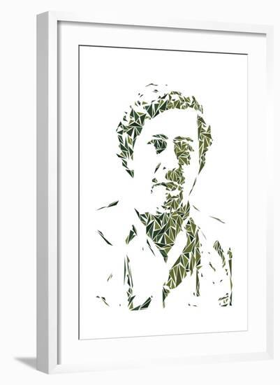 Pablo Escobar-Cristian Mielu-Framed Art Print