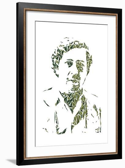 Pablo Escobar-Cristian Mielu-Framed Art Print