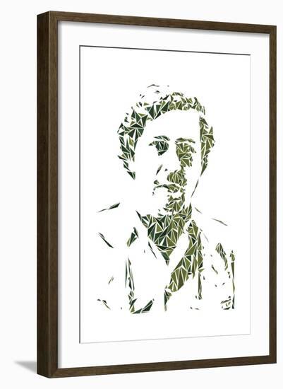 Pablo Escobar-Cristian Mielu-Framed Art Print