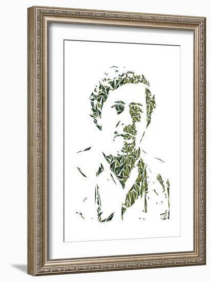 Pablo Escobar-Cristian Mielu-Framed Art Print