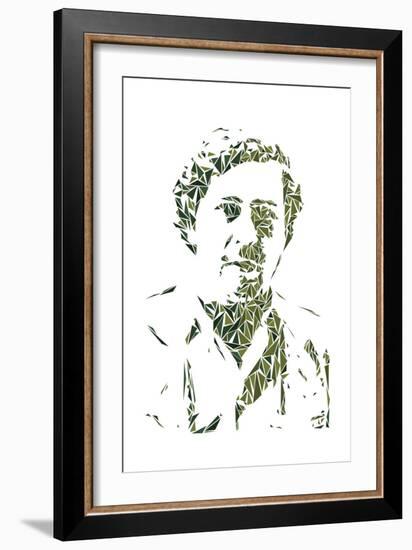 Pablo Escobar-Cristian Mielu-Framed Art Print