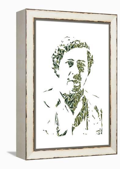 Pablo Escobar-Cristian Mielu-Framed Stretched Canvas