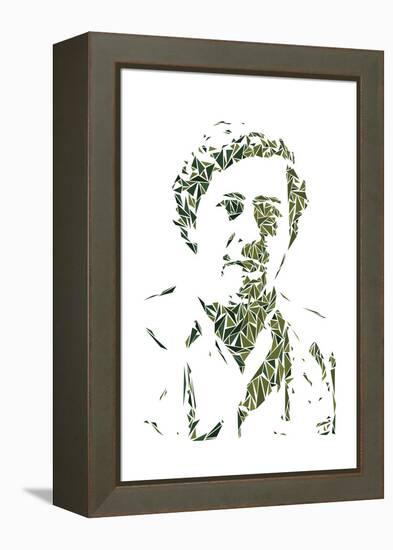 Pablo Escobar-Cristian Mielu-Framed Stretched Canvas