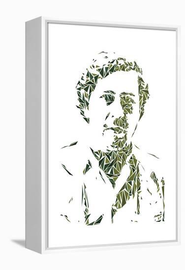 Pablo Escobar-Cristian Mielu-Framed Stretched Canvas