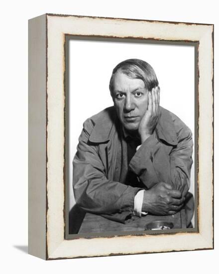 Pablo Picasso (1881-1973)-Man Ray-Framed Premier Image Canvas