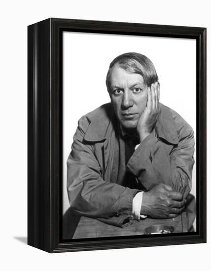 Pablo Picasso (1881-1973)-Man Ray-Framed Premier Image Canvas