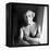 Pablo Picasso, Bare Chested and with Flower Tucked Behind Ear-Gjon Mili-Framed Premier Image Canvas