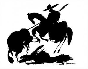Bullfight I by Pablo Picasso
