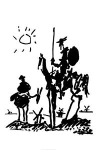 Don Quixote by Pablo Picasso