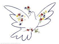 Dove of Peace-Pablo Picasso-Art Print